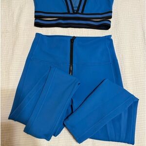 Solid and Striped workout outfit- sold as a set! Size medium in both pieces